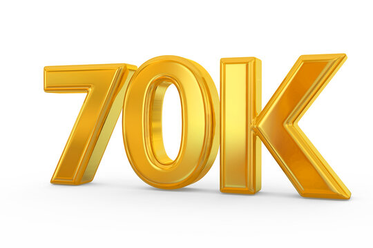 70K Follower  Golden Number 