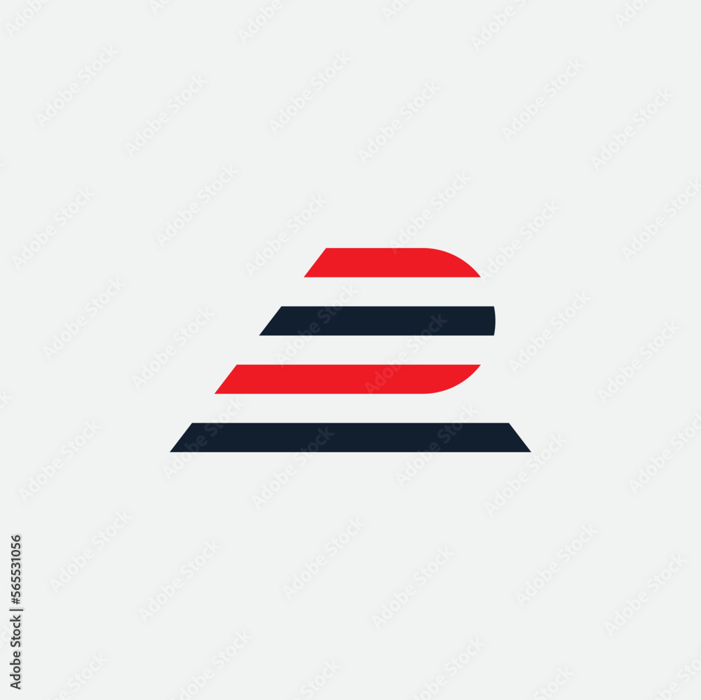 Fototapete letter r logo template is easy to create and suitable for companies in vector eps format