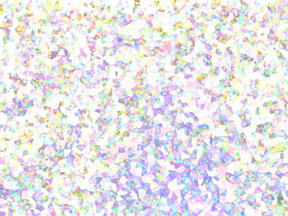 虹色クリスタルのキラキラ素材