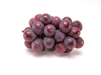 Bunch of japanese grape isolated on white background.