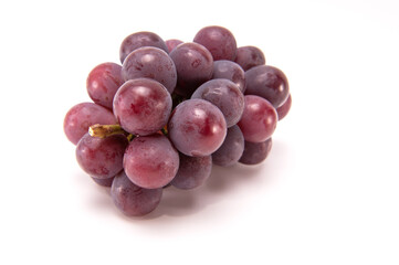 Bunch of japanese grape isolated on white background.