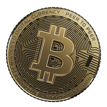 Bitcoin cryptocurrency Isolated transparent PNG 