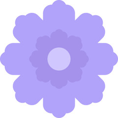 Fringed Dianthus Flower Icon