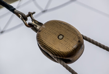 poulie de manœuvre de bateau