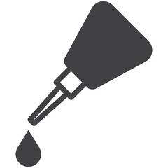 oil drop, oil bottle , lubricant icon