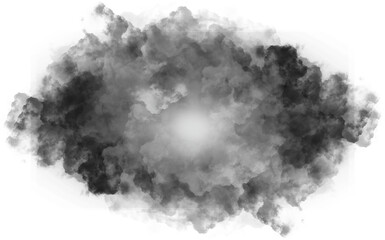 cloud puff  transparent element
