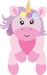 Unicorn Vector image or clipart