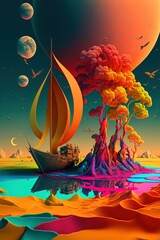 Abstract colourful background, wallpapers for I pad, tab mobile.