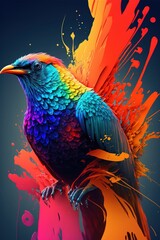 Fototapeta premium Abstract colourful background, wallpapers for I pad, tab mobile.