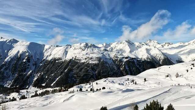 Austria Mountain Range Panorama