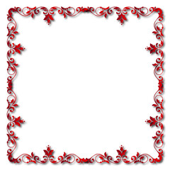 frames in vintage style with elements of ornament, art, pattern, background, texture