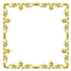 frames in vintage style with elements of ornament, art, pattern, background, texture