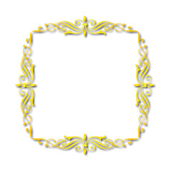 frames in vintage style with elements of ornament, art, pattern, background, texture