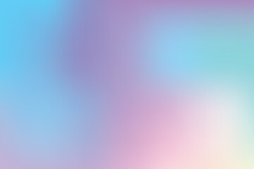 Vibrant and softly blurred abstract wallpaper background