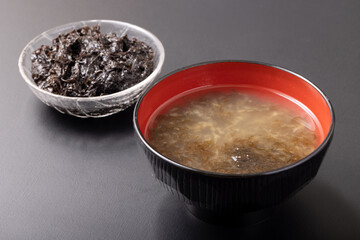 生海苔の味噌汁