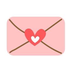 love letter valentines day design