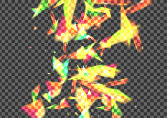 Green Glare Background Transparent Vector. Flare Shade Wallpaper. Bright Fall Texture. Yellow Clarity. Spot Celebration Illustration.