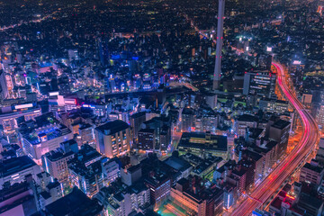 池袋・都市夜景
