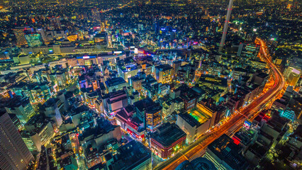 池袋・都市夜景