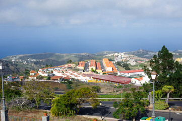 Fototapeta na wymiar View from mirador Plaza de San Roque