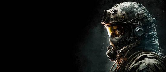 Game character design war game, generative ai