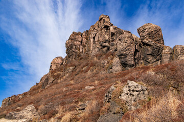 Fototapeta premium 秋の九重山