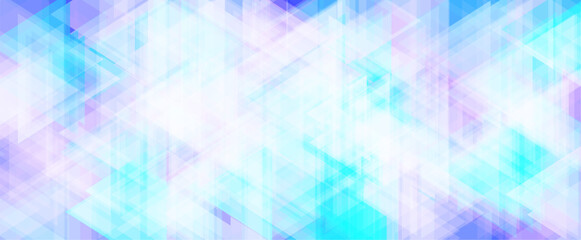 重なる三角形で構成した抽象的な背景素材