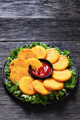 Hot Water cornbread, corn pone, hoecakes, dodgers