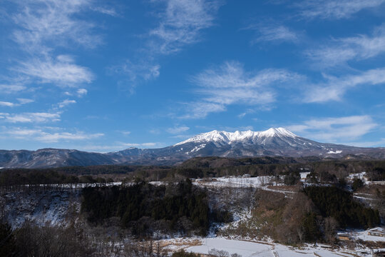冬の開田高原