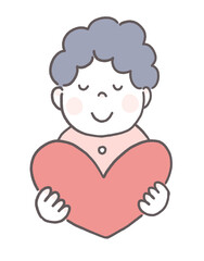 ハートを持った男の子