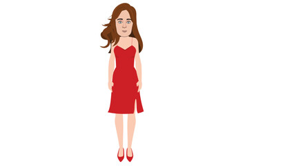 woman adobe character animator puppet  