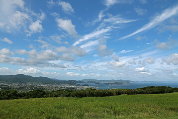 長崎県五島列島、福江島、鬼岳