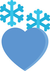 icons valentine’s day cold heart