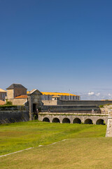 Fototapeta na wymiar Citadel of Saint Martin on Ile de Re, Charente-Maritime, France