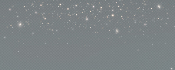 Golden sequins glow with many lights. Glittering dust. Luxurious background of golden particles.