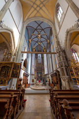 St. Egidius Basilica in Bardejov, UNESCO site, Slovakia