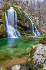 Waterfall Virje (Slap Virje), Triglavski national park, Slovenia
