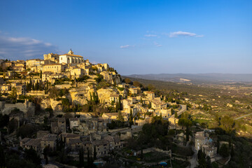 Gordes small medieval town in Provence, Luberon, Vaucluse, France