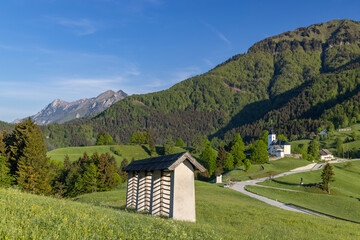Church of St. Nikolaja in Sorica, Slovenia