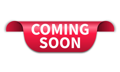 Coming soon. Tag new set. New label and tag. Sticker with word new. Vector