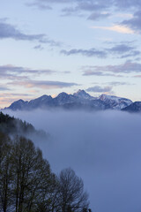 Landscape in Triglavski national park, Slovenia