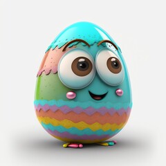 Cute Egg Character 