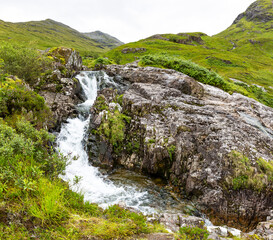 Beautiful views of the Glencoe valley