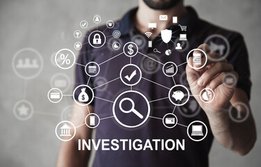 Concept of Investigation. Business. Finance