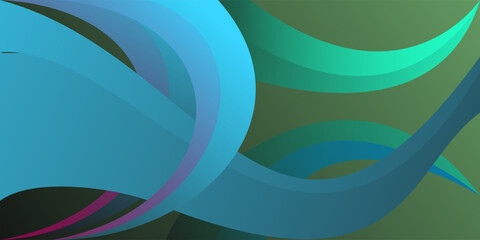 abstract background with waves