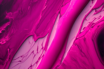 Smooth marble - Viva magenta is a trend colour year 2023. Crimson red burgundy colour. Generative AI