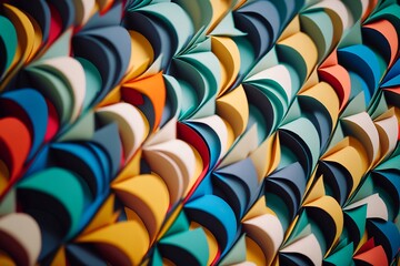 Overlapping scale pattern