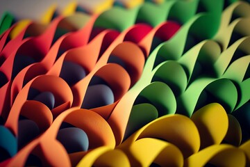 Overlapping scale pattern desktop background