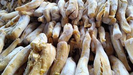 cassava tape or fermented of cassava 