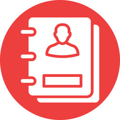 Accounts, biography Vector Icon which can easily modify or edit

